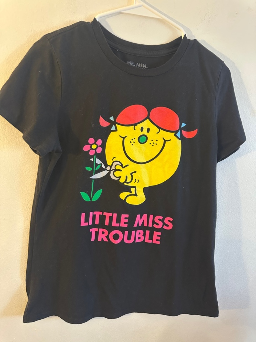 Little Miss Trouble Graphic Tee - Black - Preloved